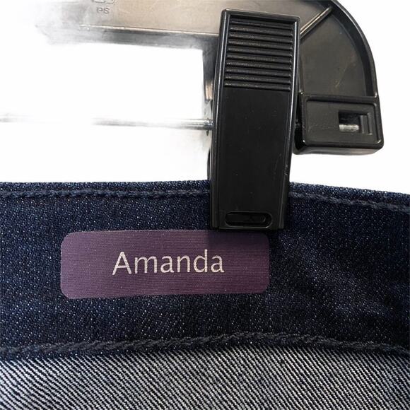 GLORIA VANDERBILT 16 Dark Wash Blue Jeans - Picture 4 of 6